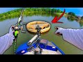 The BIG BASS are HIDING!! (Boat DISASTER!!)