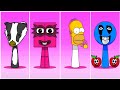 Sprunki OC Retake Hungry Snake Phase 2 vs Eight Numberblocks vs Hungry Snake #incrediboxsprunki