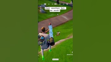 Ai or Noob ?? 😭💔#fortnite #fortniteclips #shorts #gaming #fortnitememes #new #spongebob #funny #fyp