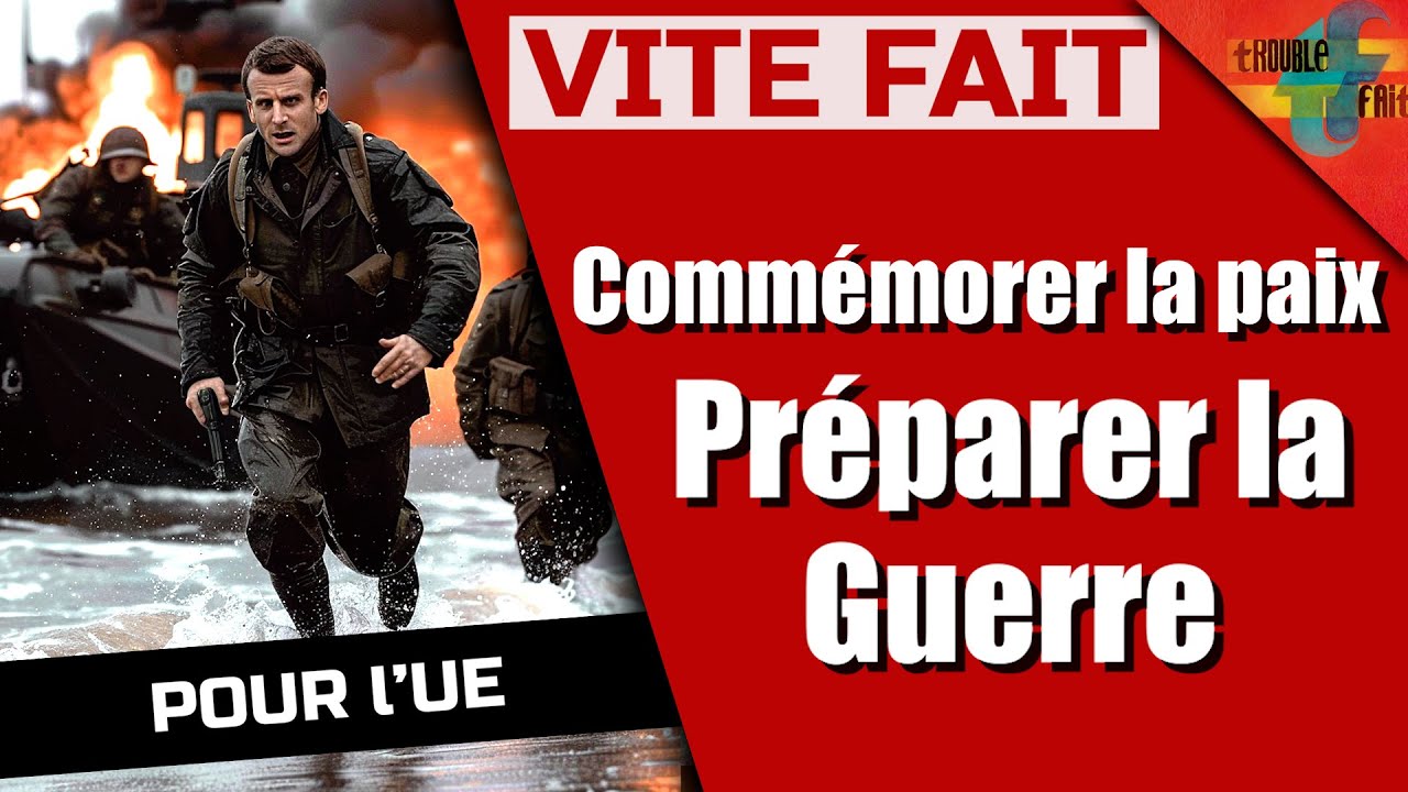 ⁣80ans du Débarquement - Avec Zelensky, Macron insulte l’Histoire et la France.
