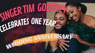 GOSPEL SINGER, TIM GODFREY AND WIFE ERICA  CELEBRATES  FIRST WEDDING ANNIVERSARY