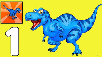 Dino Crowd 🦕Part 1 Gameplay Walkthrough 🦖 (iOS Android Gameplay) Vs Enemies