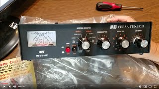 MFJ 941E Antenna Tuner Inside LOOK