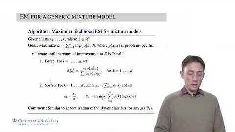 12 8 EM for a Generic Model Mixture | Machine Learning