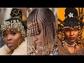 Beaded Braids Hairstyles Compilation For Slay Ladies | 2021 Trending Ghanaweaving For naturalhair