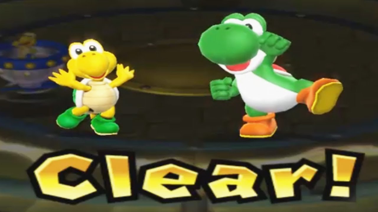 Mario Party 9 / Koopa Vs Daisy Vs Yoshi Vs Toad Minigame / Teebe Games #2