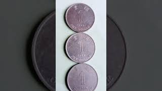 1 Dollar 1994 And 1998 Hong Kong.