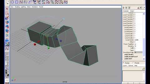 Maya - Special Polygon Extrude Technique!! - TUTORIAL