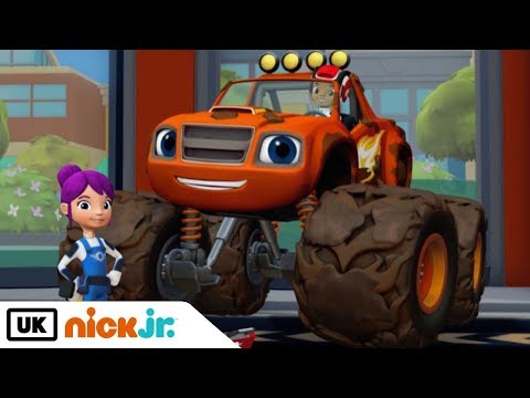 Blaze and the Monster Machines | Trouble at the Truck Wash | Nick Jr. UK