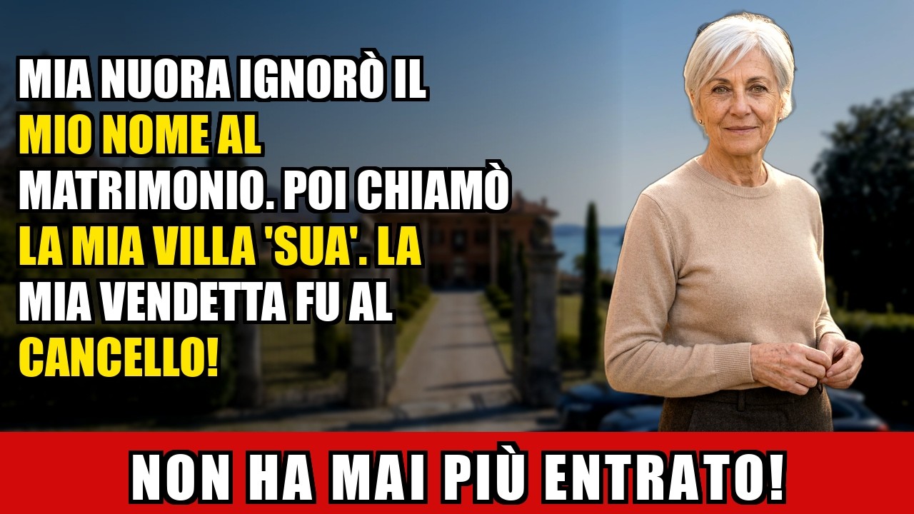 Ero seduta al tavolo numero quattro al matrimonio di mio figlio, in quella che tutti chiamavano ormai “la tenuta di famiglia”. Federica, dal palco, ringraziava il fioraio, il catering, i suoi...