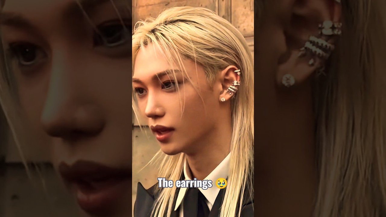 Felix earrings ð in Paris ð #felix #straykids #felixstraykids