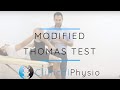 Modified Thomas Test for Knee and Hip | Clinical Physio