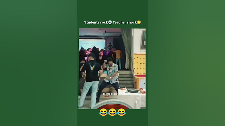 Student rock 💀 Teacher shock 😲😂