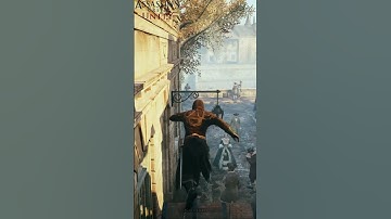 AC Unity vs AC Syndicate Parkour Comparison in 2025. #shorts