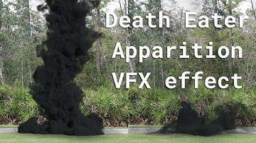 VFX Harry Potter Death Eater Apparition effect