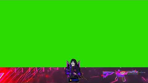 Gaming Fool Skin Animated Overlay | Live Streaming Overlay | Green Screen Overlay | 7Star Guru