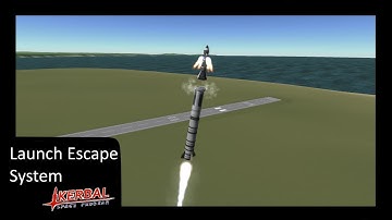 KSP Launch Escape System demonstration