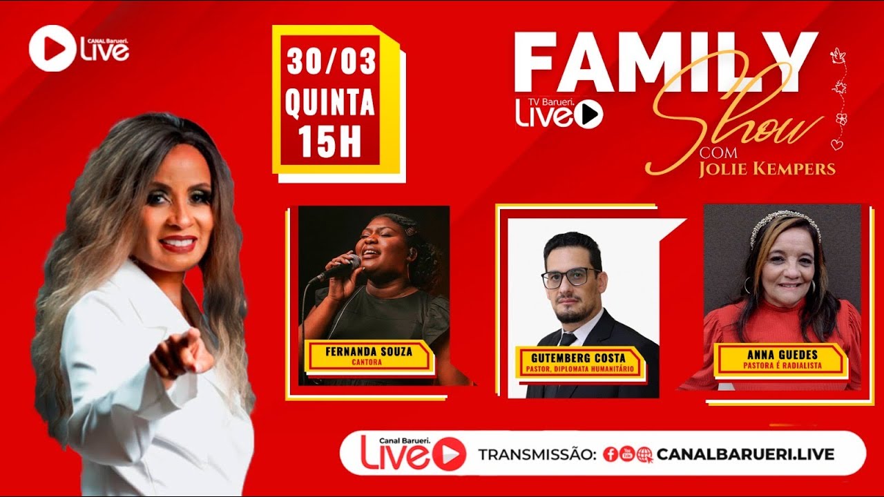 Anna Guedes, Fernanda Souza E Fernanda Souza | Family Show Com Jolie Kempers