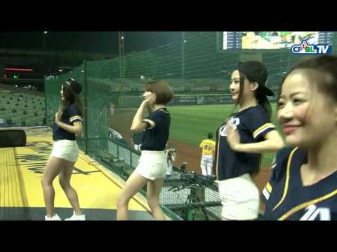 05/03 Lamigo vs 兄弟 中場，Passion Sisters帶來精采的熱舞表演