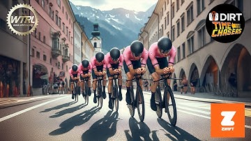 Zwift - DTC Megas TTT: WTRL Team Time Trial - Zone 23 (FRAPPE) on Flatland Loop in Makuri Islands