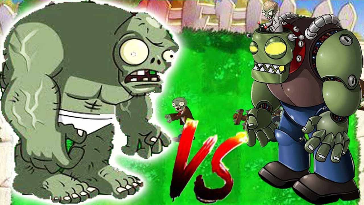 999 Winter Cactus VS 999 Gargantuar vs 99 Pea Vs Dr Zomboss | Plants Vs ...