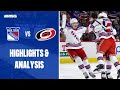 Panarin Scores 4 Times Against Canes For Rangers&#39; 5th Straight Win | New York Rangers