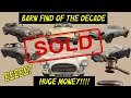 Big barn find  huge money  barn find of the decade sold how much did it sell for barnfind