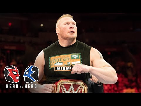 Is Brock Lesnar a good Universal Champion?: WWE Head to Head