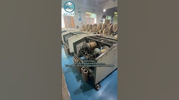 Double-station Paper Twisted Rope Making Machine,Máquina para fabricar cuerdas de papel retorcidas