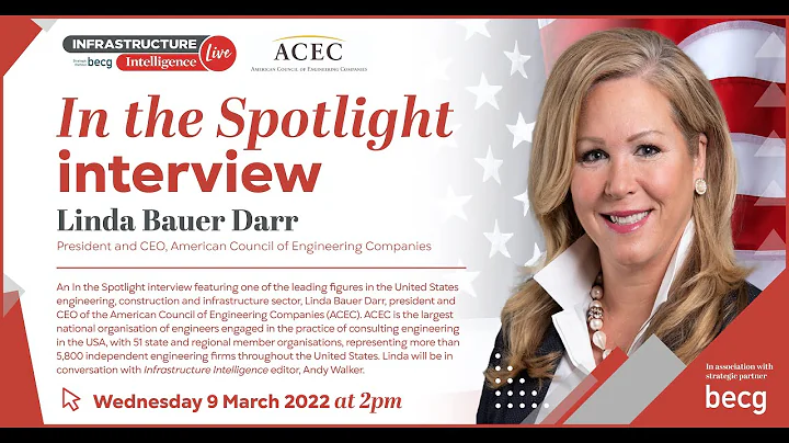 Live interview with ACEC president and CEO Linda B...