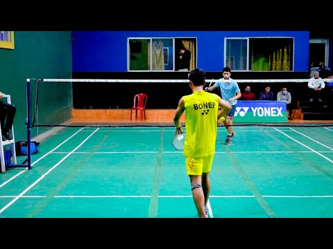 Nice Angle Men's Singles||Monimugdha Vs Bonep ||1st Set ||All Assam Inter-District Badminton 🔥