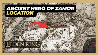 Ancient Hero Of Zamor Giant Mountaintops Of The Giants Boss Location - Elden Ring