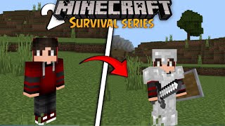 Minecraft Survival Series 🔥 || Finally Complete Iron Armor || Ep2