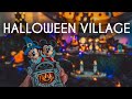 Disney Halloween Village Setup &amp; DIY decor ideas