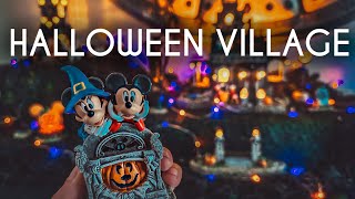 Disney Halloween Village Setup & DIY decor ideas