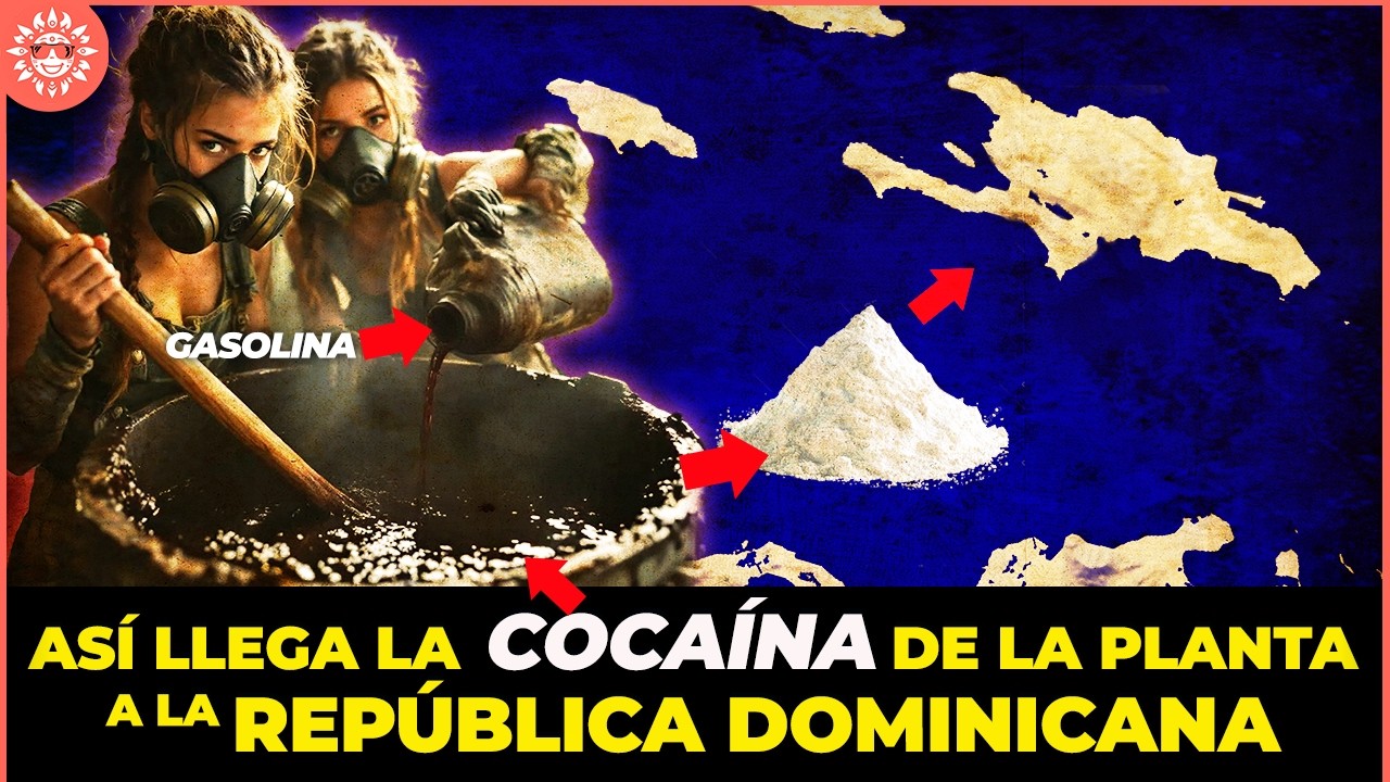ASÍ llega la COCAÍNA a REPÚBLICA DOMINICANA!! (es increible!) 😱🤢