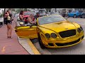 UBER PRANK African Prince in GOLD Bentley picking up GOLD DIGGERS on Miami Beach! Part 3