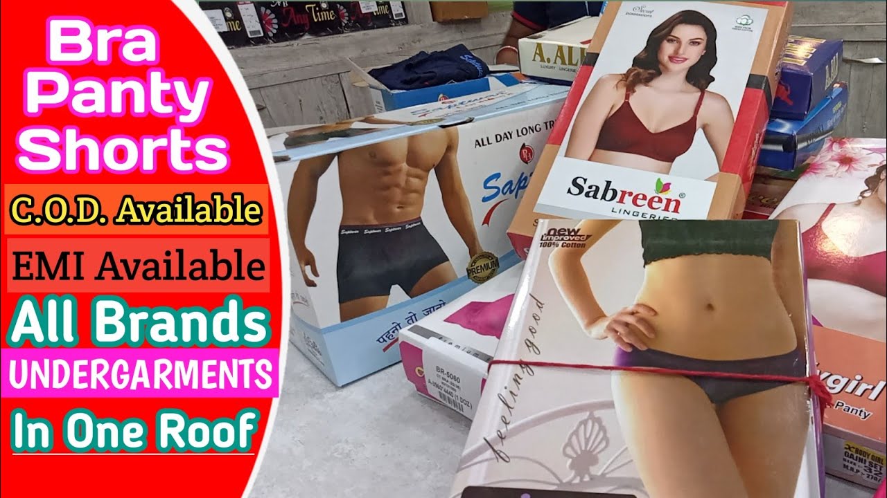 UNDERGARMENTS WHOLESALE MARKET IN KOLKATA BRA PANTY PRAKASH