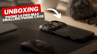 Uboxing SMALLRIG Phone cage + iPhone 14 Pro Max.(No talking, just unboxing.
