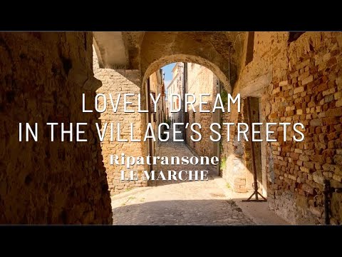 15 - LOVELY DREAM IN THE VILLAGE'S STREETS, Ripatransone Le Marche