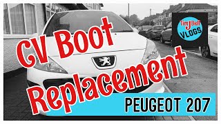 CV Boot Replacement Peugeot 207 | Driveshaft Gaiter