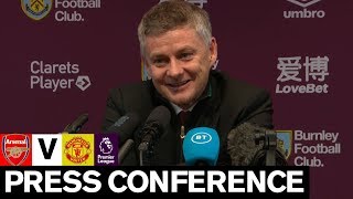 Manager's Press Conference | Arsenal v Manchester United | Premier League 2019/20