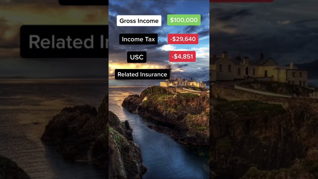 100 000 Salary After Taxes In Ireland shorts YouTube 100 000 Salary After Taxes In Ireland shorts YouTube