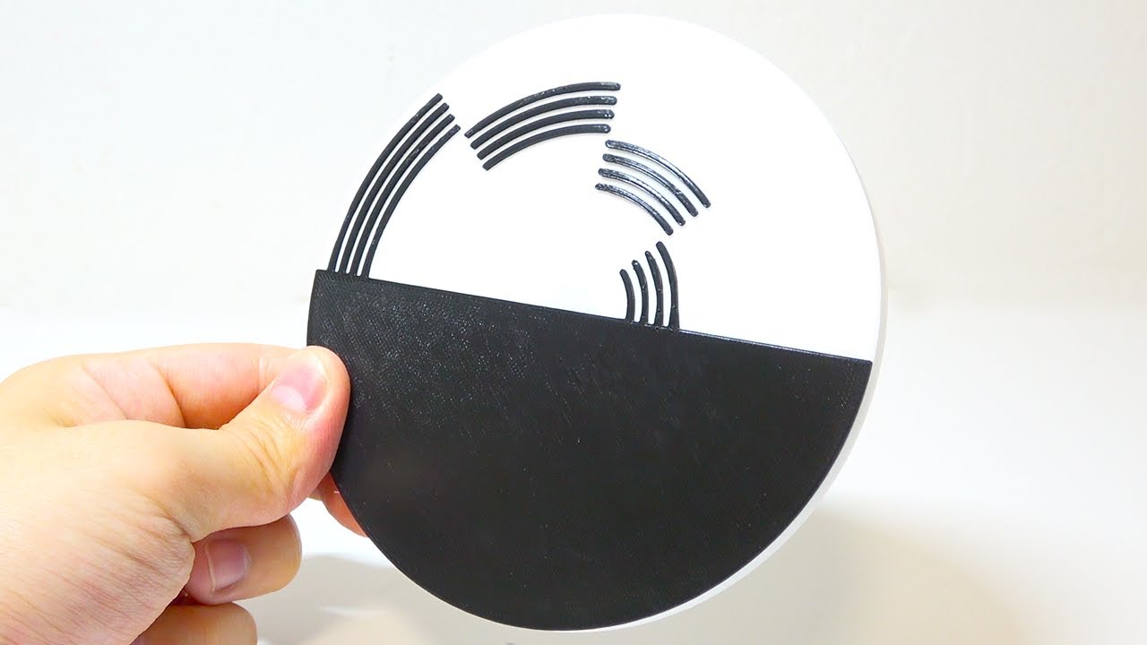 この絵柄を回転させると何が起こるか知っていますか ベンハムの独楽 Youtube