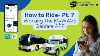 How to Ride: Working The Wave Transit MyWAVE App | The Wave Transit System | Mobile, AL screenshot 1