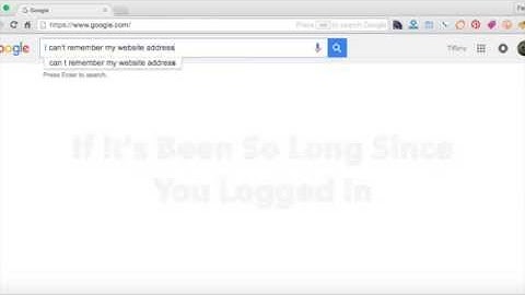 If You’re Locked Out, You Might Need a New Website