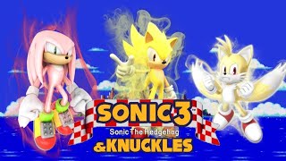 Sonic the Hedgehog 3 & Knuckles - полное прохождение за Гипер-героев