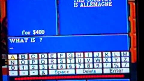 Jeopardy N64 Redemption Game 1 Part 1