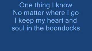 Video thumbnail of "Boondocks Little Big Town w/ lyrics"