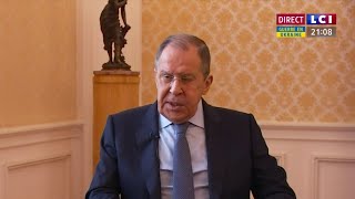 Sergueï Lavrov : l'entretien exclusif LCI en Replay